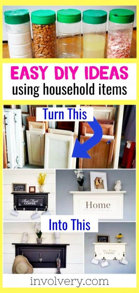 10 Diy Upcycle Household Items – Diy Home Decoration & Interior