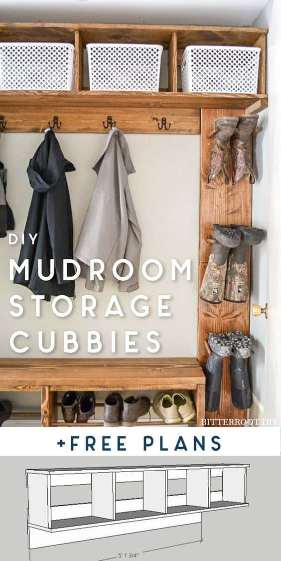 9 Diy Storage Cubbies-diy Tutorials To Do At Home